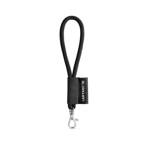75090. SET Lanyard TUBE Short (Ø 7 mm) com mosquetão de gatilho 9 mm