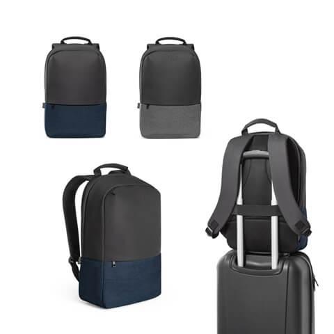 GENOA BPACK. Mochila antirroubo em 600D poliéster reciclado de alta densidade