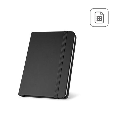 Stricker 93667 0 93667 set HEMINGWAY SQUARE. Bloco de notas A5 em PU com folhas quadrículadas