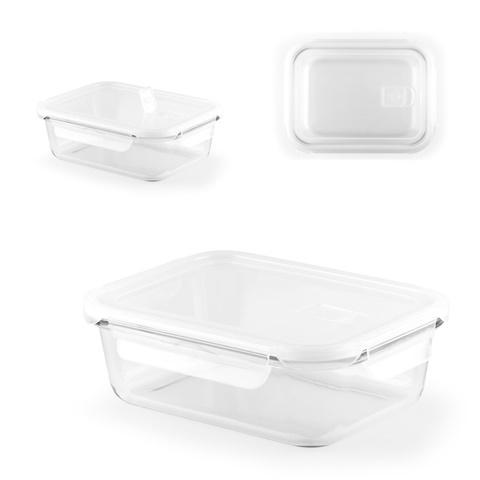 QUORIN. Lancheira. Caixa hermética em vidro borossilicato 1000 mL