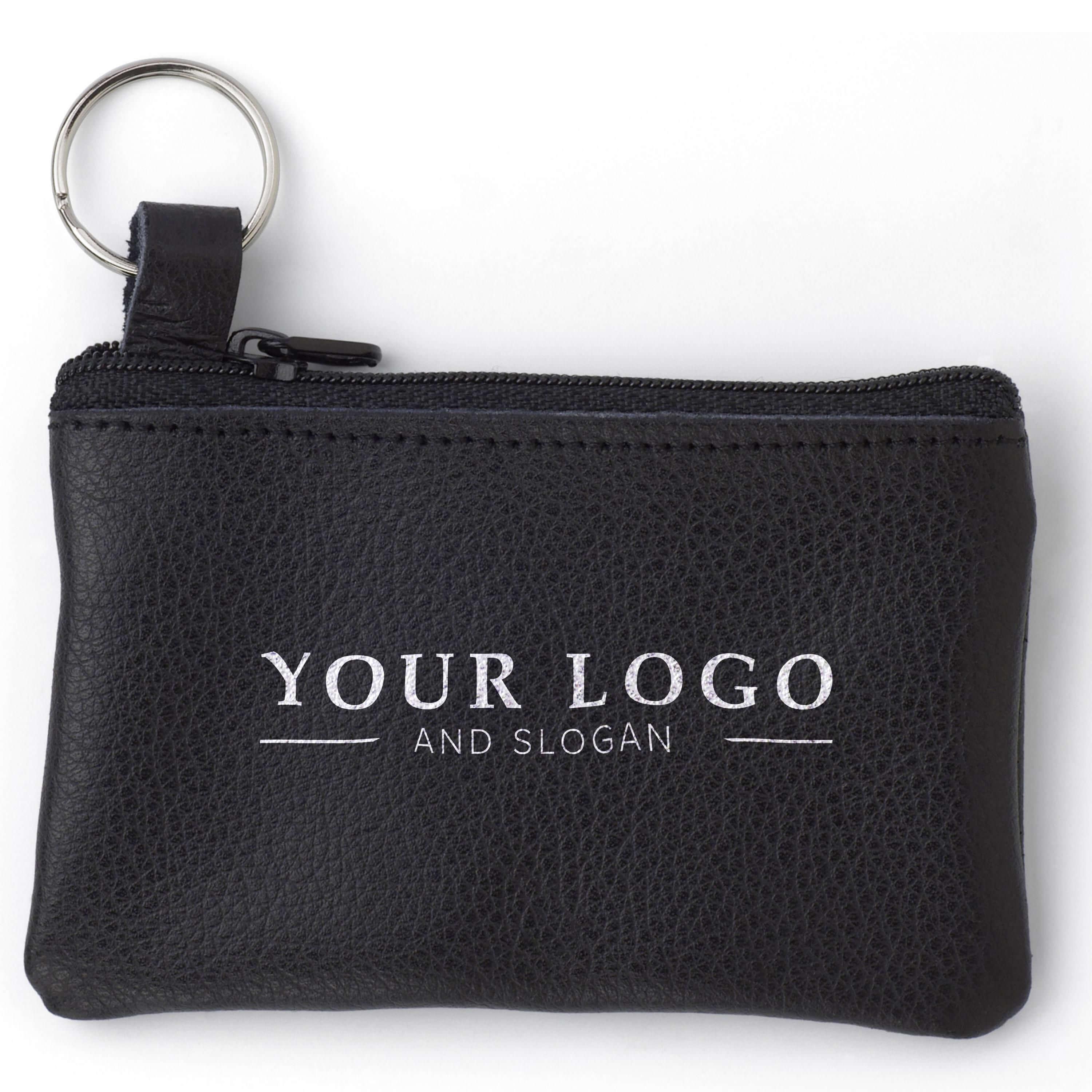 Porta-moedas de couro Zander