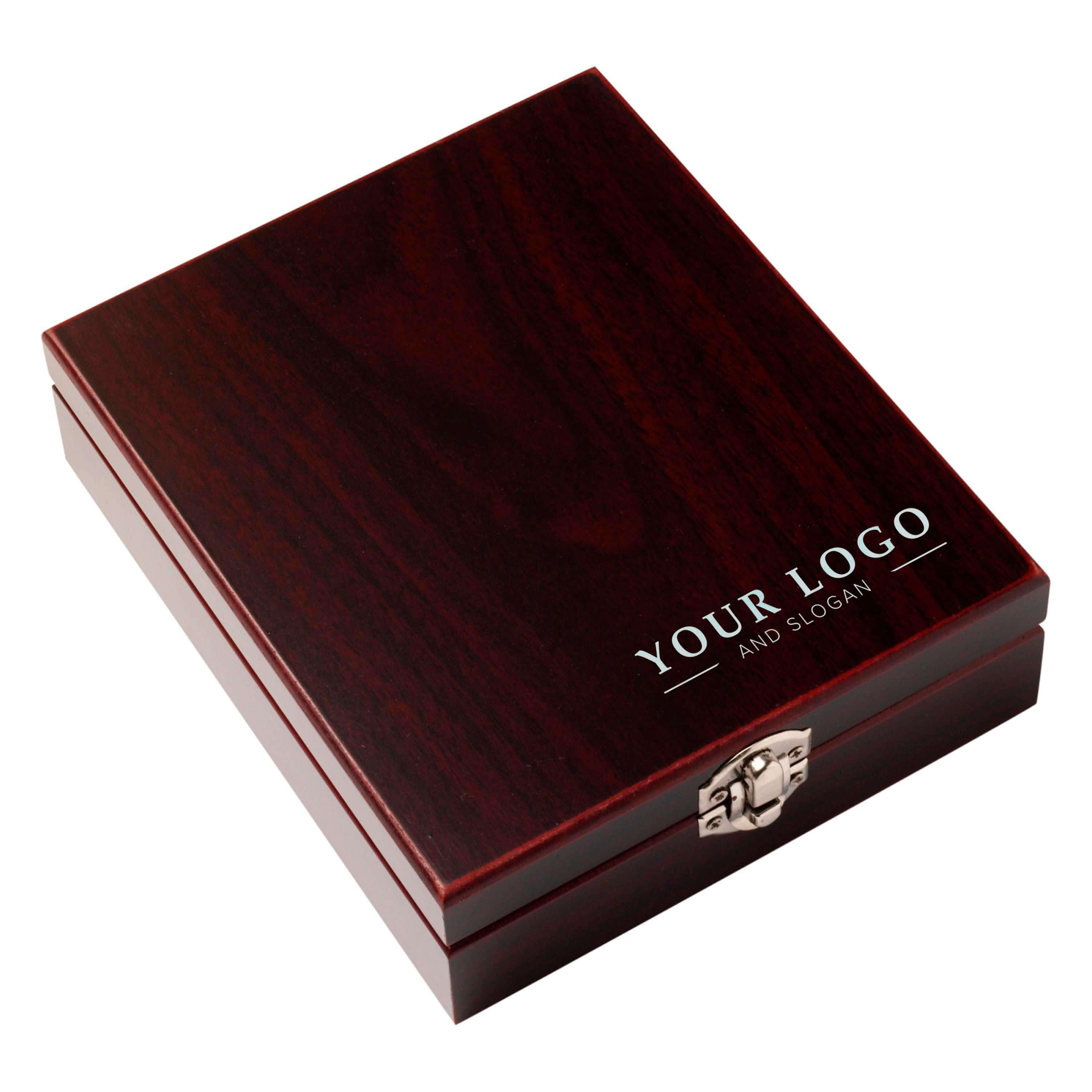 Conjunto de vinho de madeira Brady