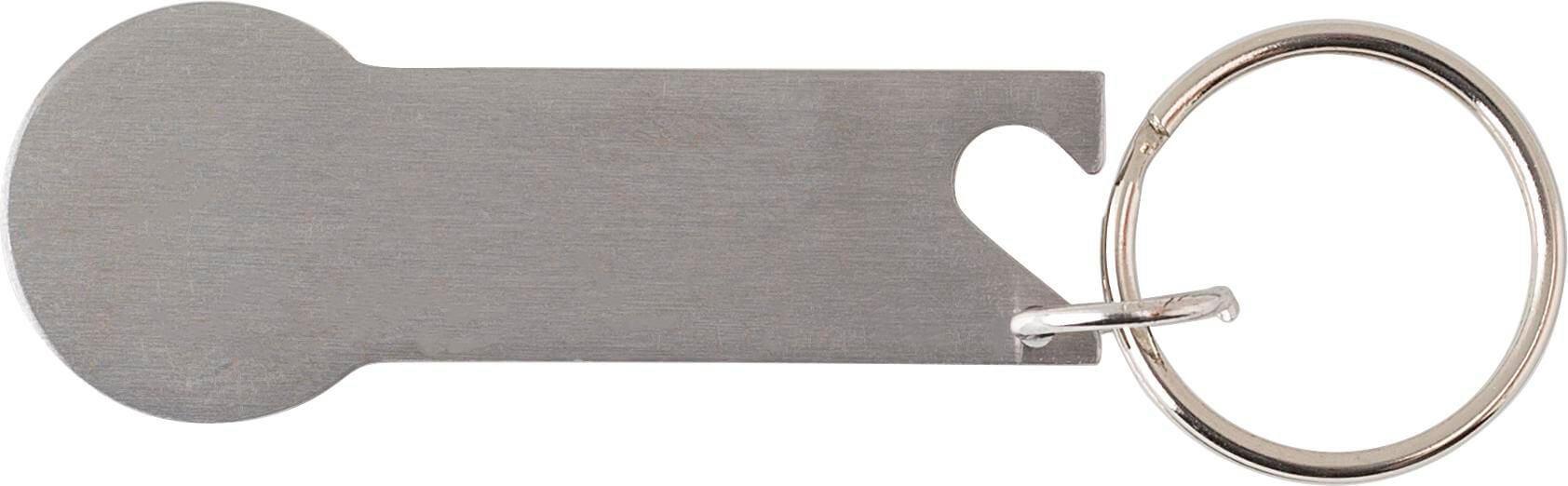 Porta-chaves multifunções em aço inoxidável Gavin