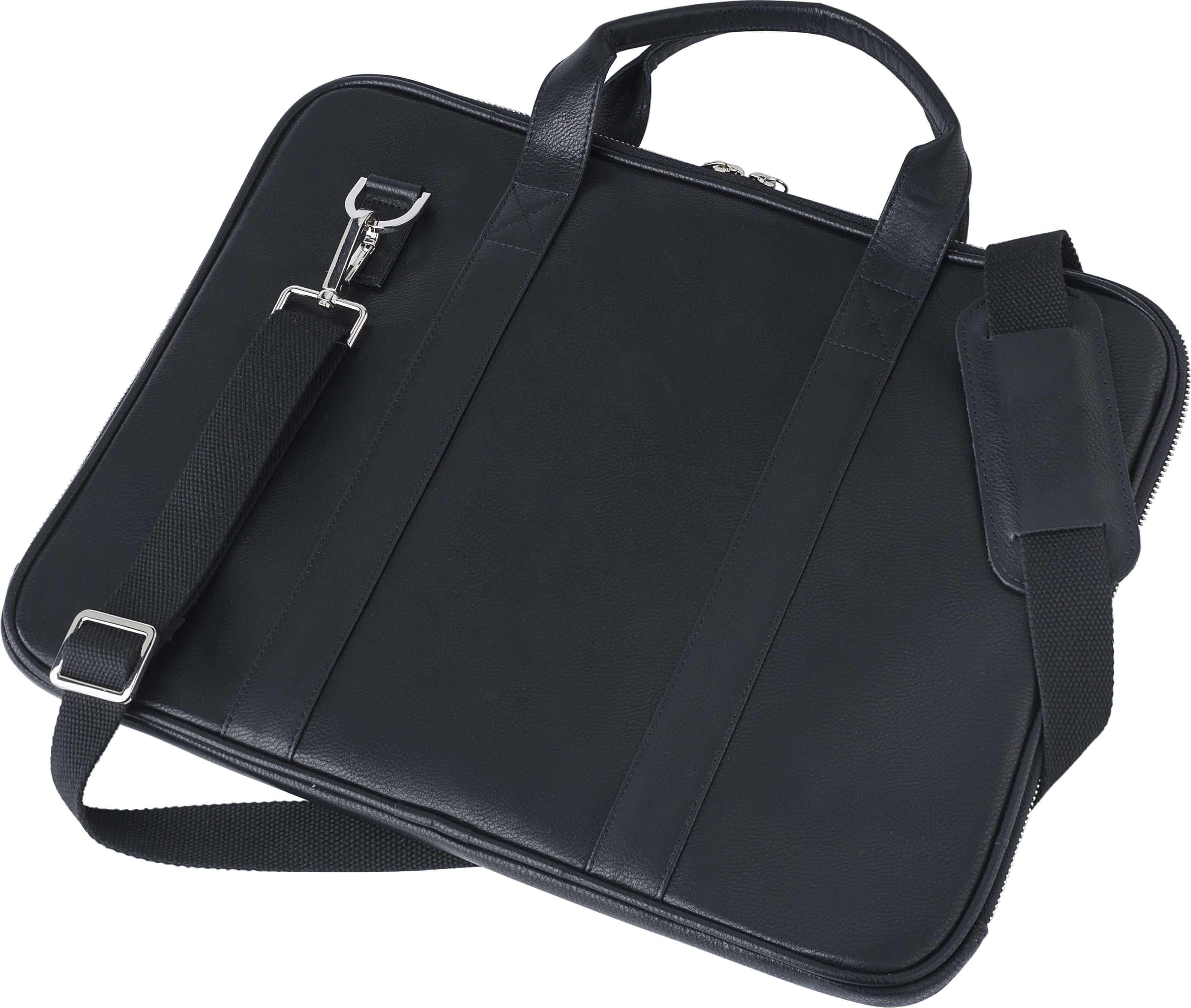 Giving 971814 2 impr 1017233 Bolsa para portátil Michael Couro genuíno - Image 3