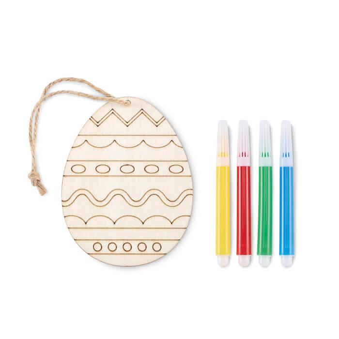 Conjunto de pintura de ovos