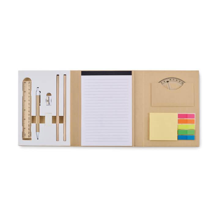 Conjunto de artigos de papelari