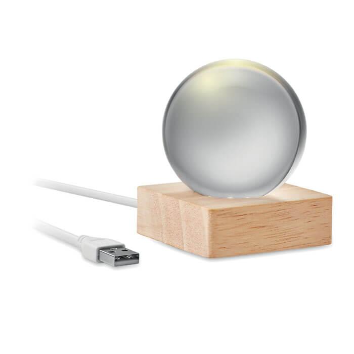 Bola de vidro LED
