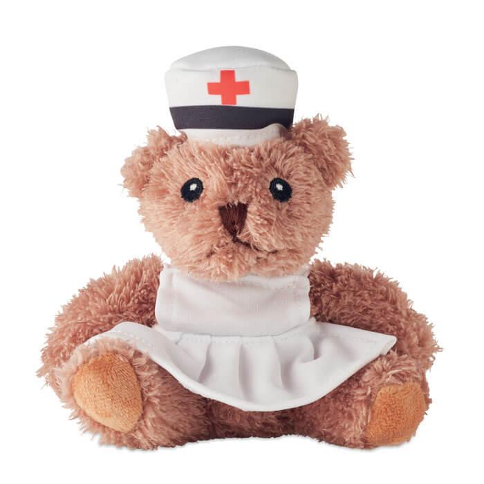 Urso de peluche enfermeira