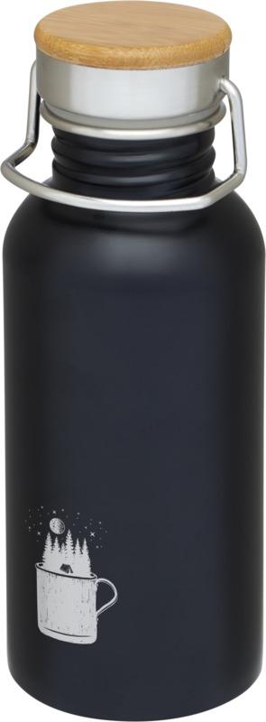 Garrafa de água Thor de 550 ml em aço inoxidável de parede simples