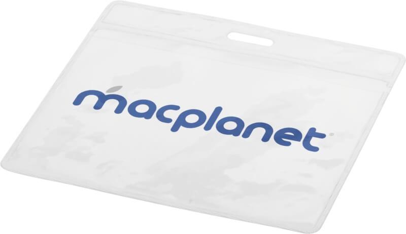 Porta-crachá transparente "Serge"