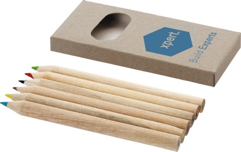 Conjunto de 6 lápis de cor "Ayola"