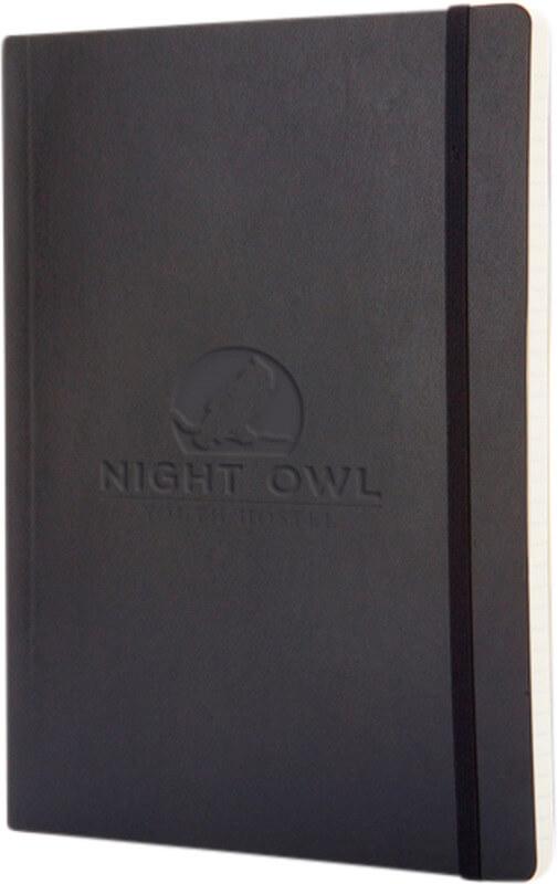 Bloco de notas de capa mole XL Moleskine Classic – pautado