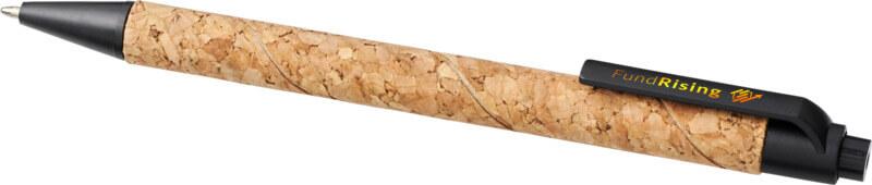 Caneta esferográfica em cortiça e palha de trigo "Midar" (tinta preta)