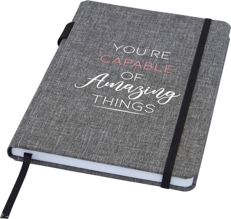 Caderno A5 em RPET Orin
