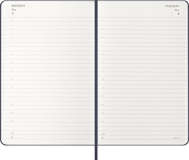 PF 107753 14 10775353 E2 Agenda diária de capa dura para 12 meses Moleskine - Image 15