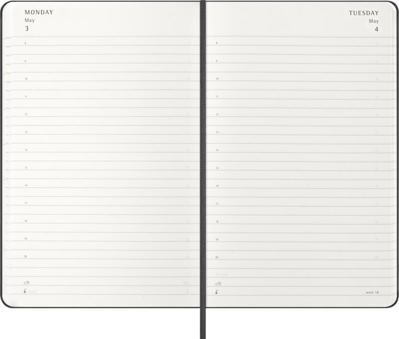 PF 107753 3 10775390 E2 Agenda diária de capa dura para 12 meses Moleskine - Image 4