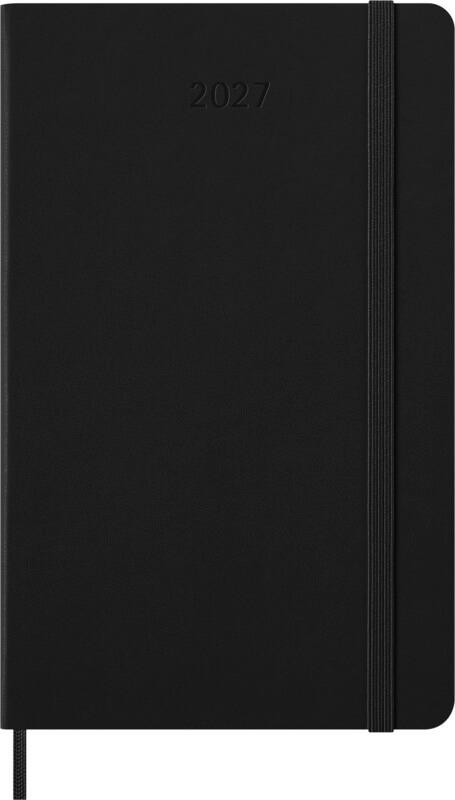 Agenda semanal de capa dura L para 12 meses "Moleskine"
