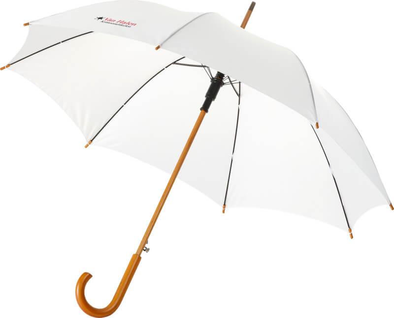Guarda-chuva automático com haste e pega em madeira de 23 Kyle