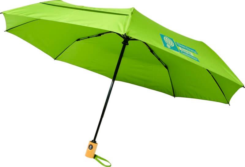 PF 109143 20 10914309 SP Y1 Guarda-chuva dobrável automático de 21" em PET reciclado Bo - Image 21