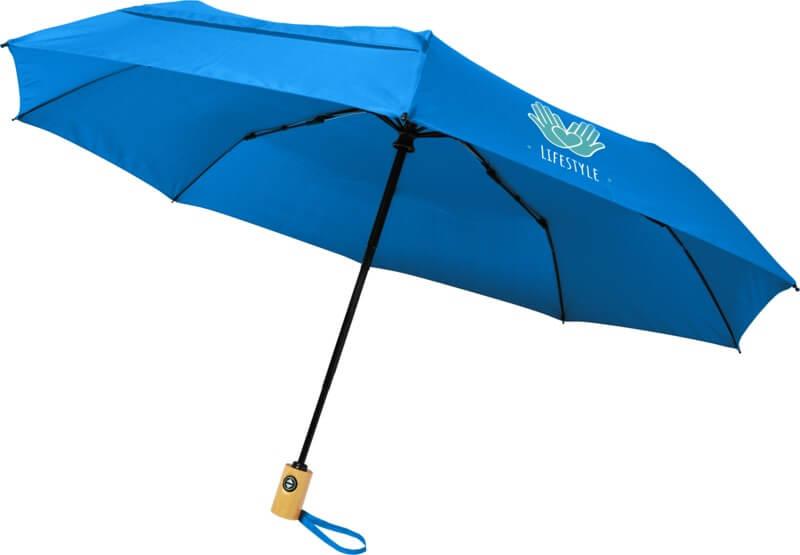 PF 109143 30 10914352 SP Y1 Guarda-chuva dobrável automático de 21" em PET reciclado Bo - Image 31