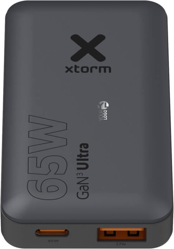 Carregador rápido de viagem de 65 W com cabo e estojo de viagem "Xtorm"