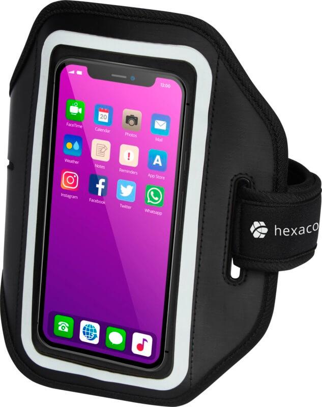 Pulseira refletora para smartphone com capa transparente "Haile"