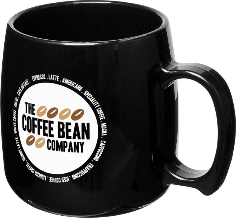 Caneca de plástico clássica de 300 ml