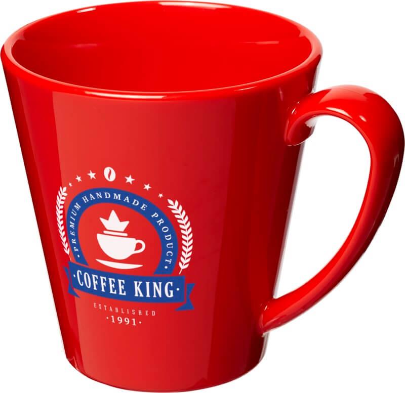 Caneca de plástico suprema de 350 ml