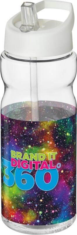 Garrafa desportiva com tampa com boquilha de 650 ml H2O Base®