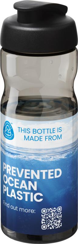 Garrafa desportiva com tampa de abrir e fechar de 650 ml “H2O Active® Eco POP Base”