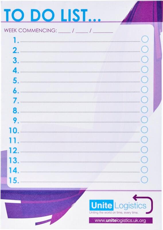 Bloco de notas A5 Desk-Mate®