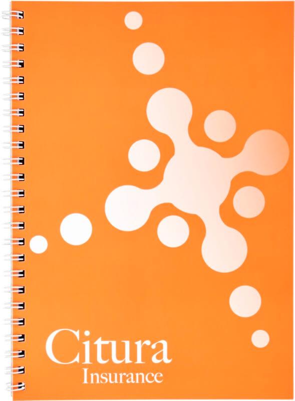 Caderno A4 com capa sintética Desk-Mate®