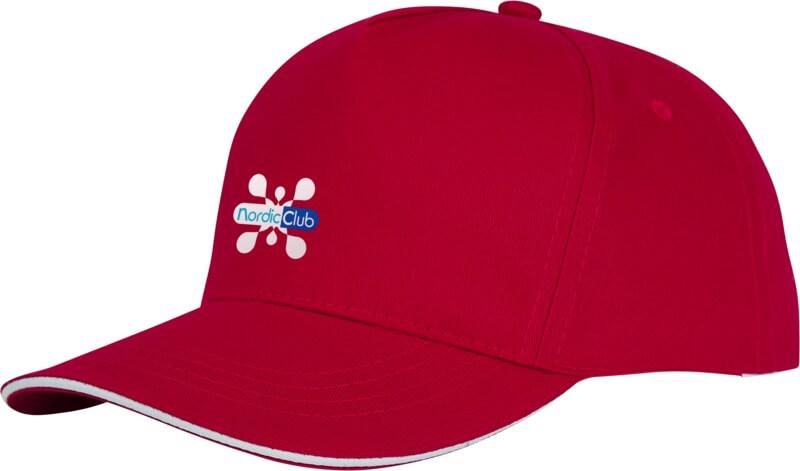 Boné sandwich de 5 páineis Ceto