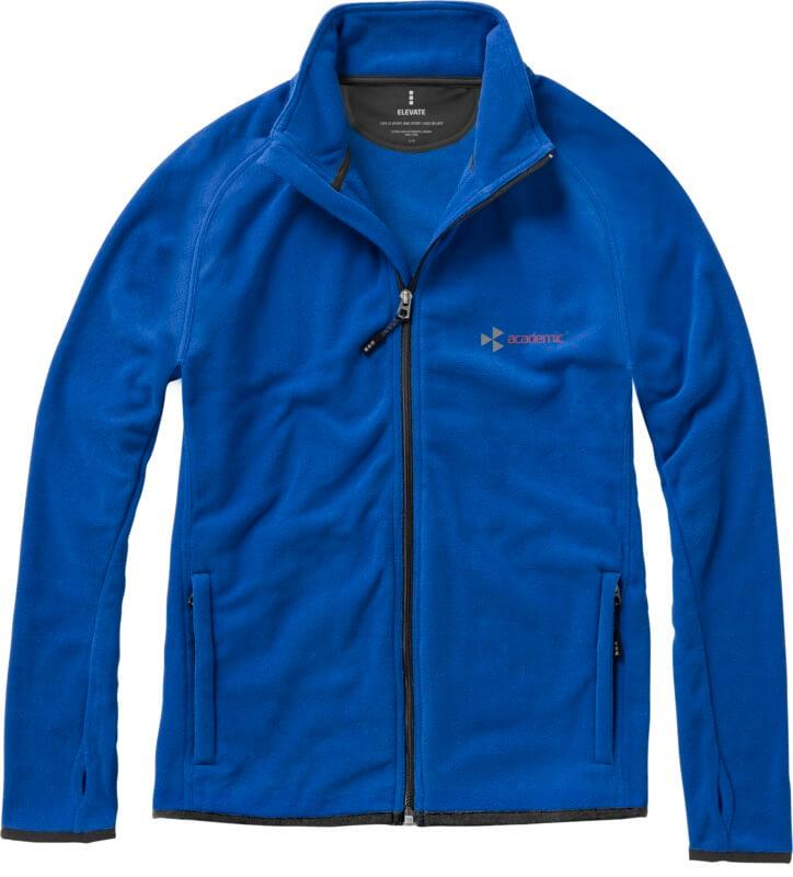 Casaco micro polar com fecho completo de homem "Brossard"