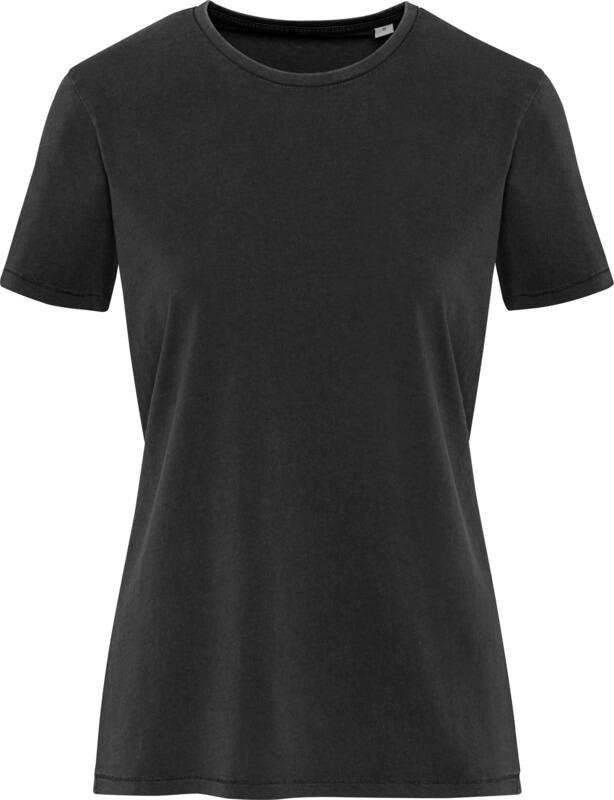 PF 39566 1 3956690 F1 T-shirt feminina de manga curta pré-lavada de 160 g/m2 "Nanaimo" - Image 2