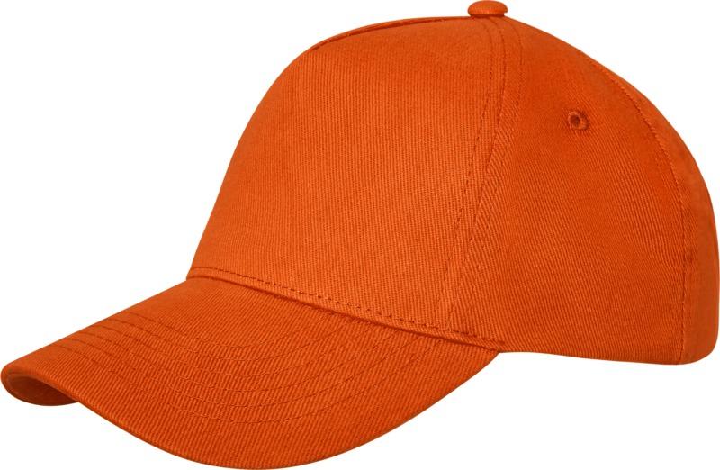 Boné de 5 painéis de 260 g/m² "Doyle" - Laranja