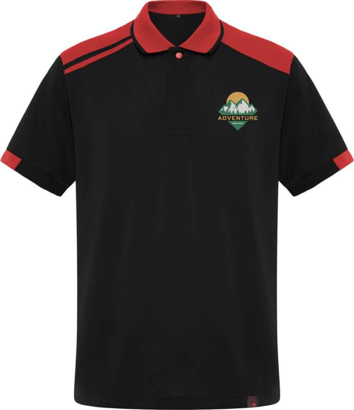 Polo unissexo de manga curta antibacteriano de 160 g/m2 "Samurai"