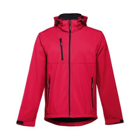 THC ZAGREB II. Casaco softshell para homem em poliéster e elastano