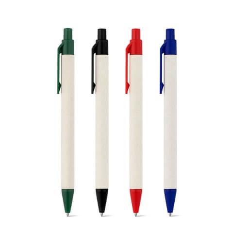 MILINK. Esferográfica em papel 100% reciclado