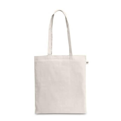 BEJA. Saco 100% algodão reciclado (180 g/m²) - Natural claro