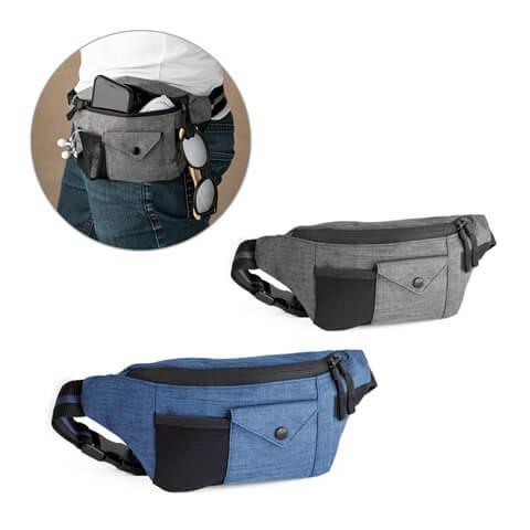 MUZEUL. Bolsa de cintura em poliéster 300D