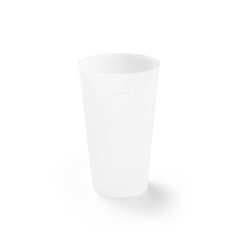 KANE. Copo de festival em PP 500 mL - Transparente