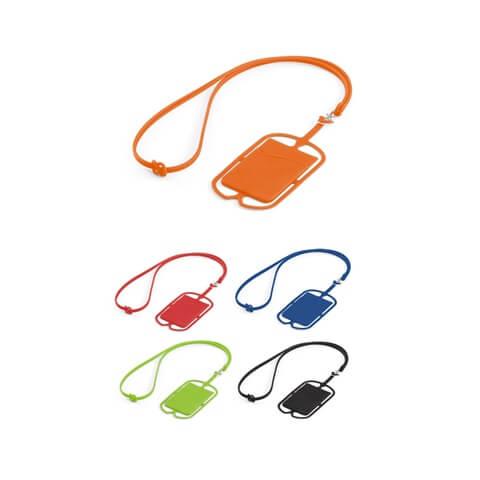 NICOLAUS. Porta-cartões em silicone