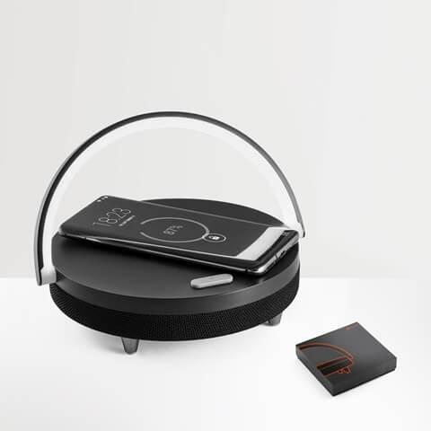 BLASTY. Coluna de som 4 em 1 em ABS, PP e tecido