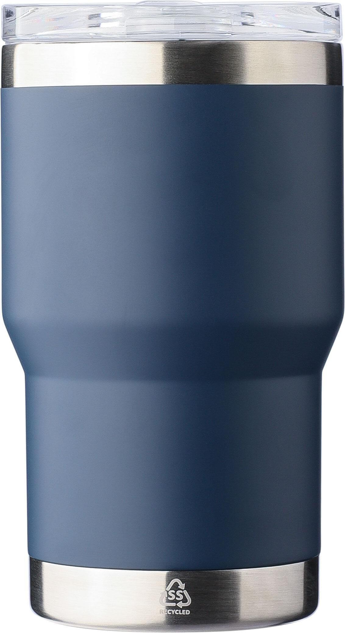 Copo de viagem de parede dupla em aço inoxidável reciclado (350 ml) Ayen