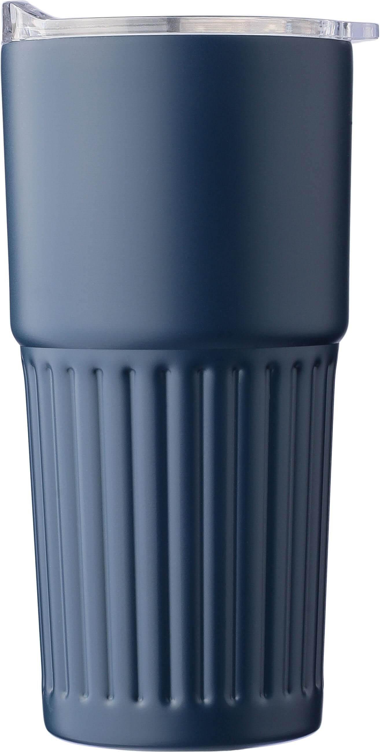 Giving 1267378 4 impr 1344885 Copo com parede dupla em aço inoxidável reciclado (500 ml) Kael - Image 5