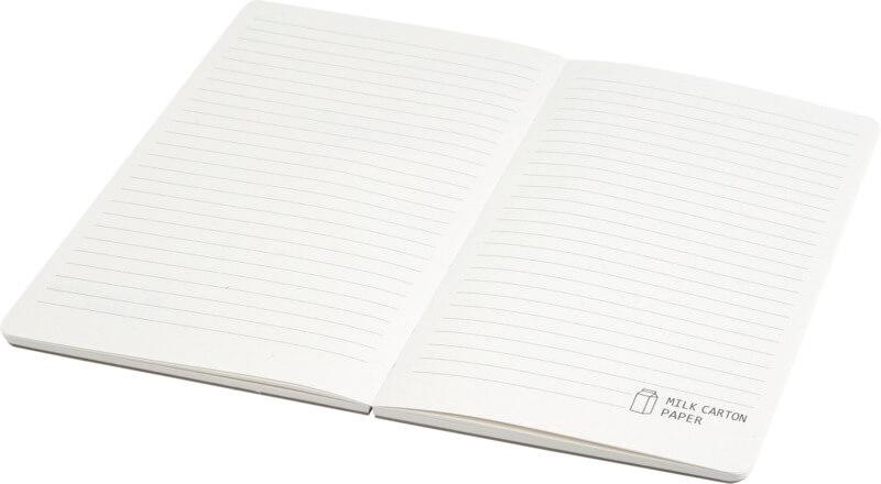 PF 107785 3 10778502 E1 Caderno de notas sem lombada em tamanho referência A5 "Dairy Dream" fabricado com embalagens de leite recicladas - Image 4