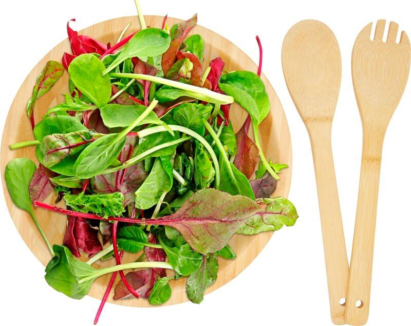 PF 113268 2 11326806 E1 Tigela de salada em bambu e utensílios "Argulls" - Image 3