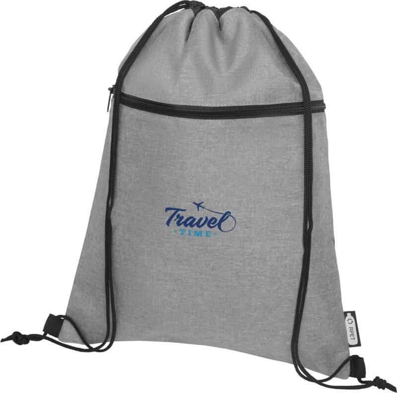 Mochila com cordões em RPET "Ross" 5L