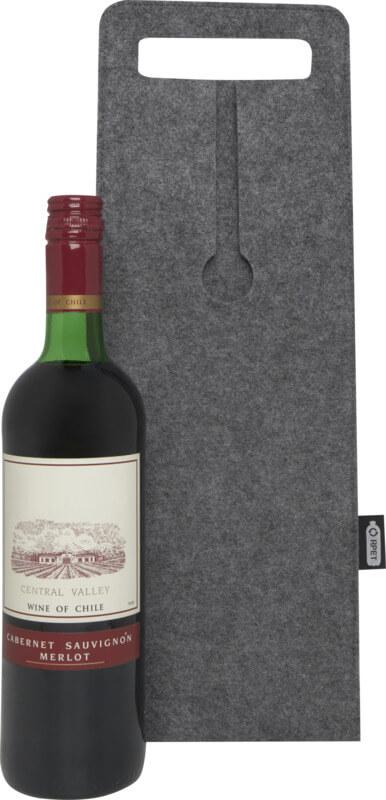 PF 120665 3 12066582 E2 Saco para vinho em feltro reciclado GRS de 75 cl "Felta" - Image 4